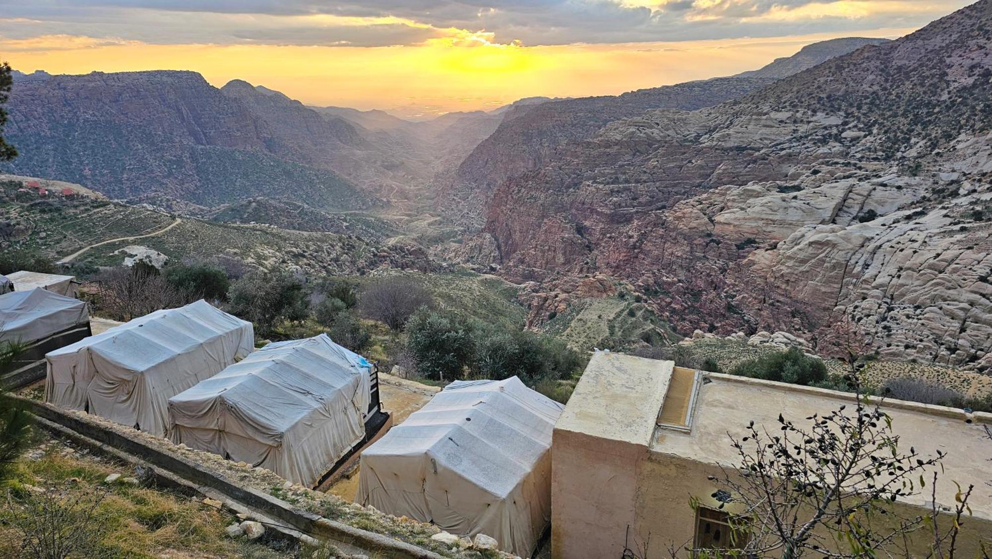 Dana Village Camp-Wadi Dana Eco Camp Extérieur photo